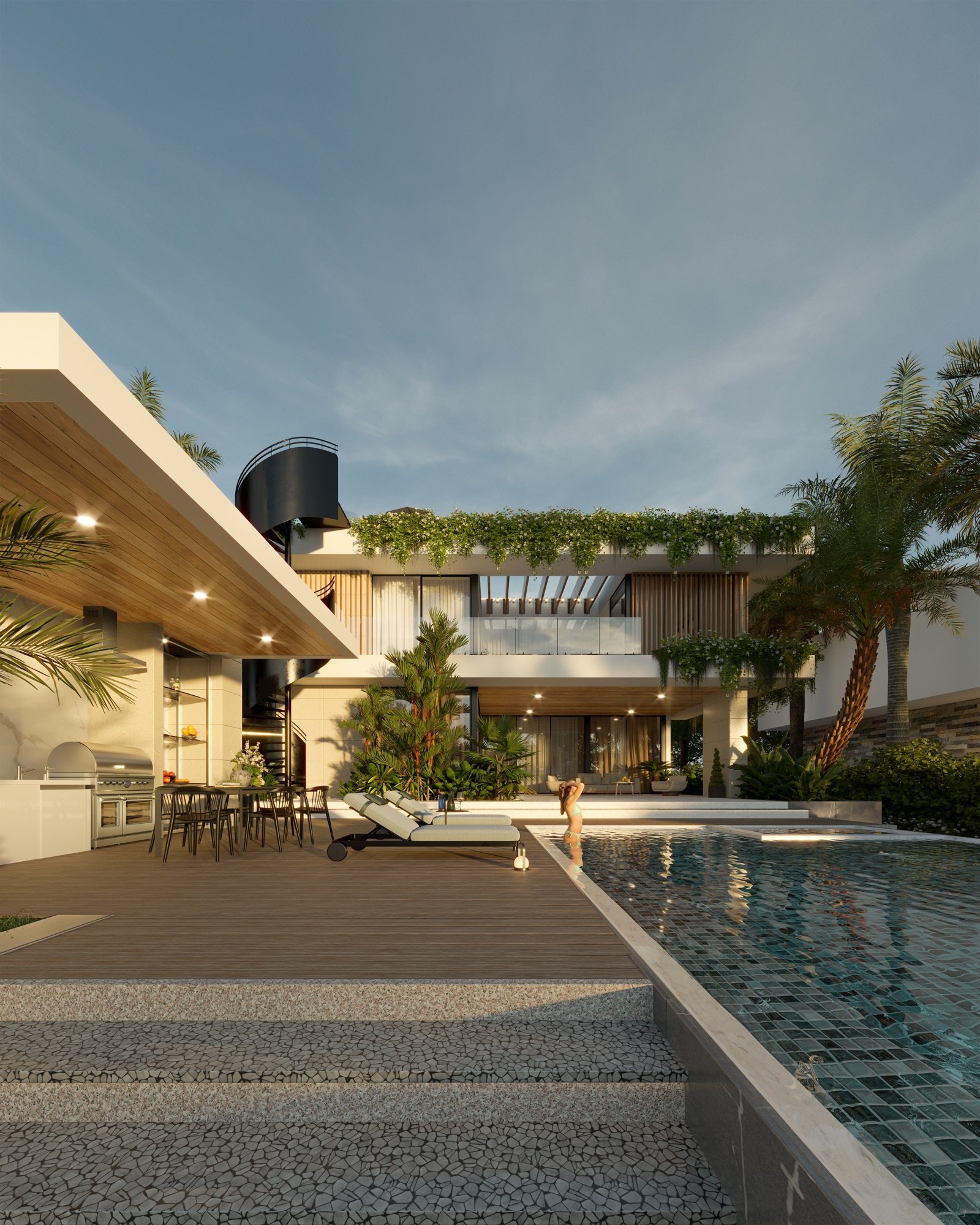 RAL 9016 // WATERFRONT VILLA